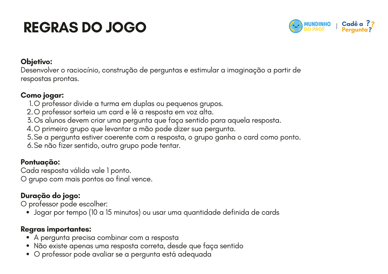 Cadê a Pergunta? - Imagem 2