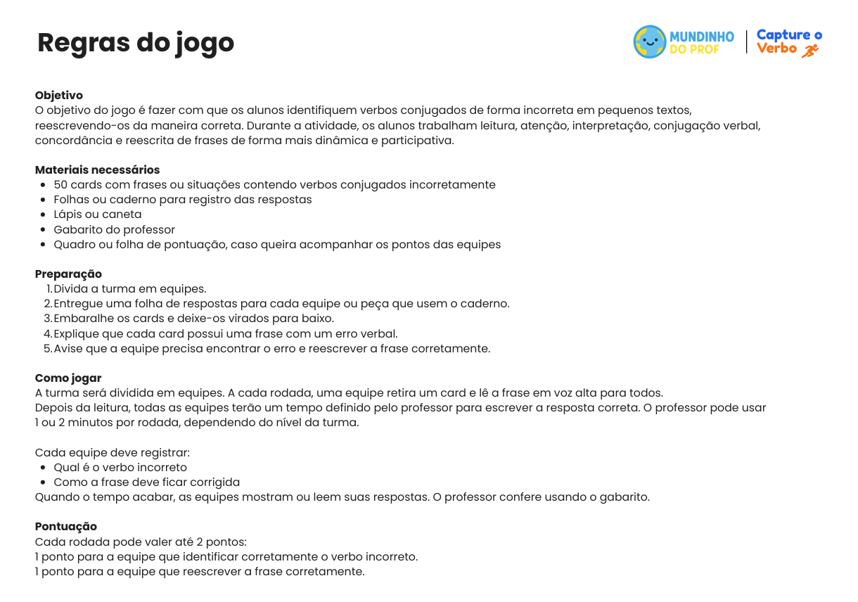 Capture o Verbo - Imagem 2