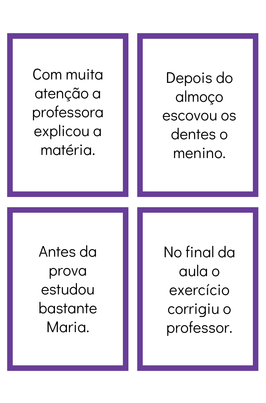 Desembaralha a Frase - Imagem 3