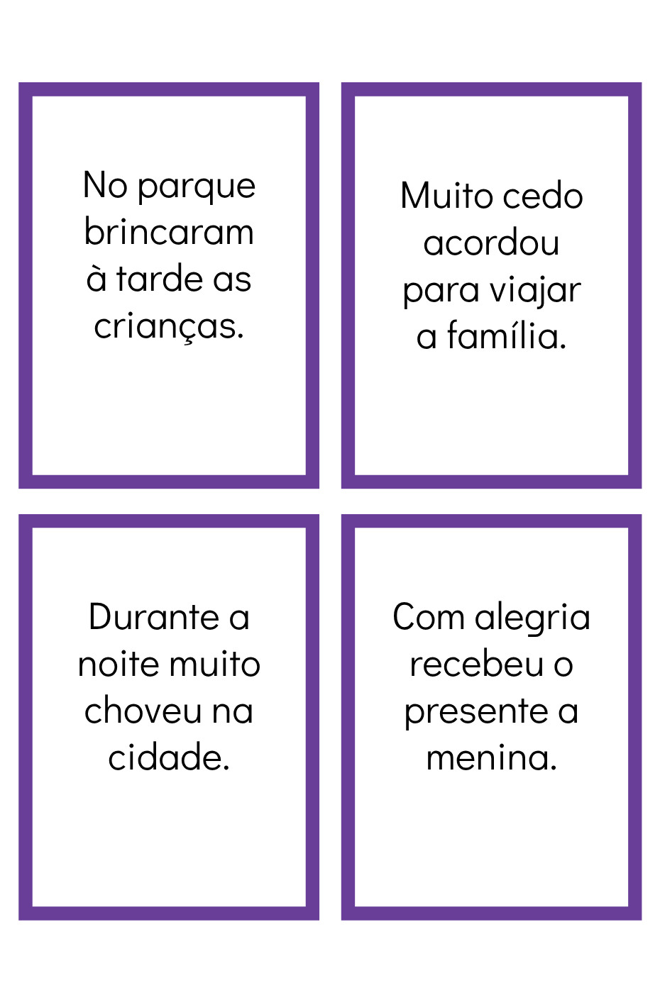 Desembaralha a Frase - Imagem 4