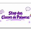 Stop das Classes de Palavras - Thumbnail Image 1